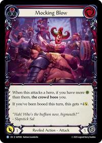Mocking Blow (Red) Rainbow Foil