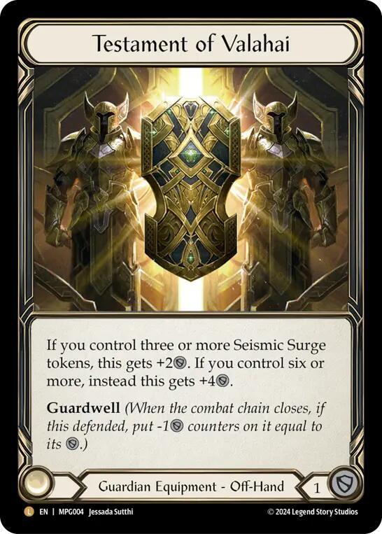 Testament of Valahai Rainbow Foil