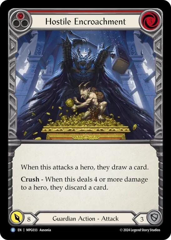 Hostile Encroachment Rainbow Foil
