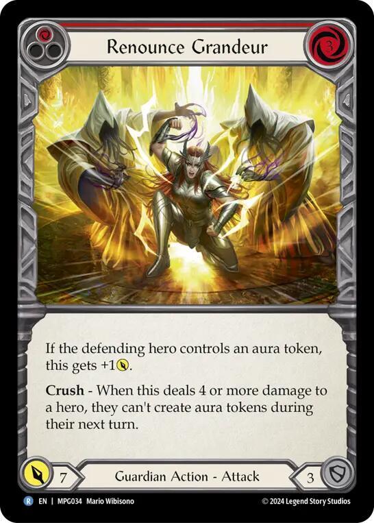 Renounce Grandeur Rainbow Foil