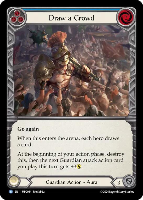 Draw a Crowd Rainbow Foil