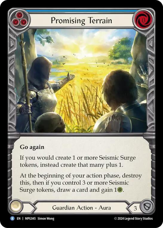 Promising Terrain Rainbow Foil