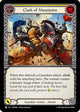 Clash of Mountains (Yellow) (MPG062)  Rainbow Foil