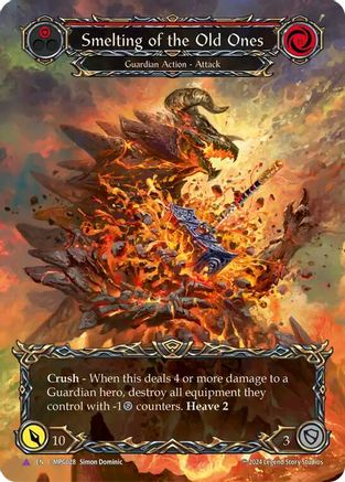 Smelting of the Old Ones (Marvel) (MPG028) - Mastery Pack Guardian Cold Foil
