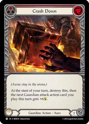 Crash Down (Red) (BDD010) - Welcome Deck Bravo
