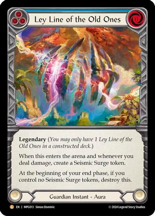 Ley Line of the Old Ones (MPG013) - Mastery Pack Guardian Rainbow Foil