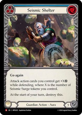 Seismic Shelter (MPG023) - Mastery Pack Guardian Rainbow Foil