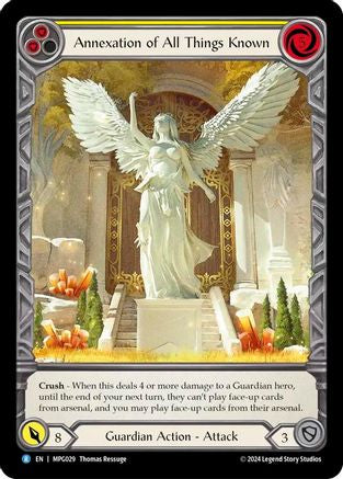 Annexation of All Things Known (Extended Art) (MPG029) - Mastery Pack Guardian Rainbow Foil