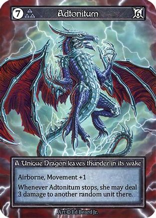 Adtonitum (Foil)  - Dragonlord Foil