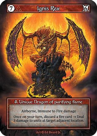 Ignis Rex (Foil)  - Dragonlord Foil