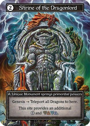 Shrine of the Dragonlord (Foil)  - Dragonlord Foil