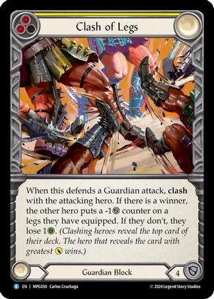 Clash of Legs (MPG050) - Mastery Pack Guardian