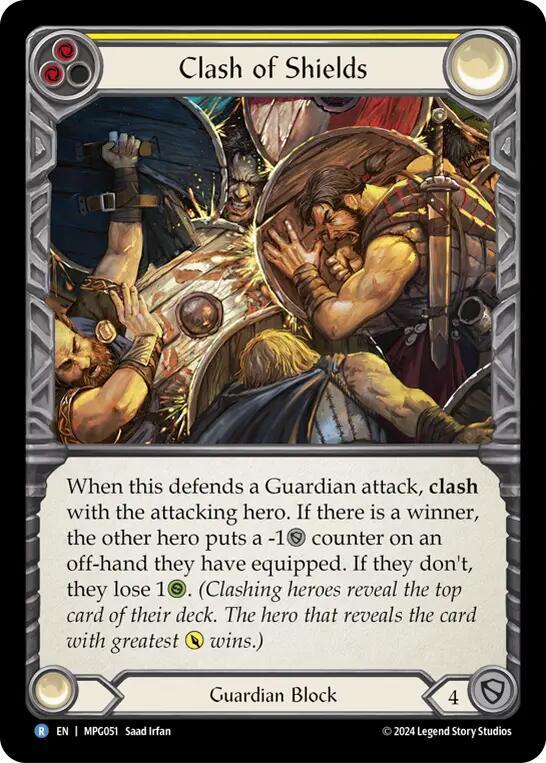 Clash of Shields Rainbow Foil