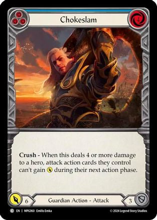 Chokeslam (Blue) (MPG060) - Mastery Pack Guardian