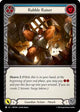 Rubble Raiser (Blue) (MPG084)  Rainbow Foil