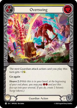 Overswing (Yellow) (MPG092) - Mastery Pack Guardian
