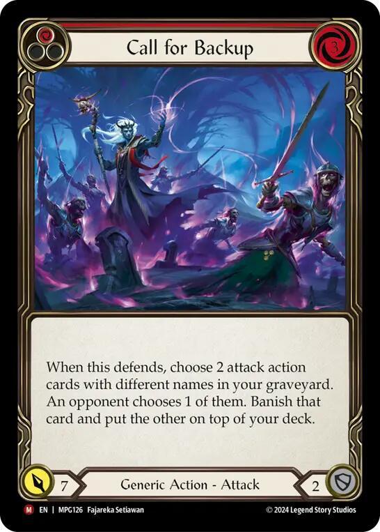 Call for Backup Rainbow Foil