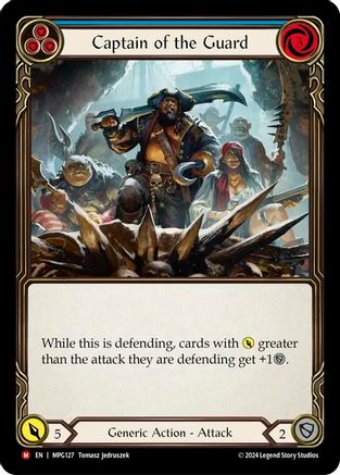 Captain of the Guard (MPG127) - Mastery Pack Guardian Rainbow Foil