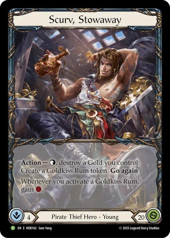 Scurv, Stowaway Rainbow Foil Promo