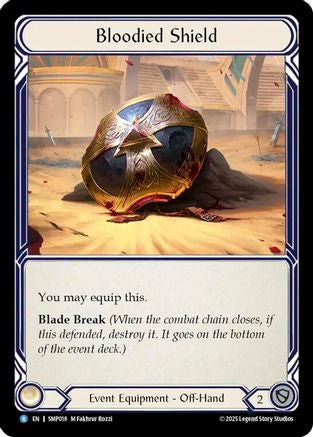 Bloodied Shield (SMP018) - Smash Palace