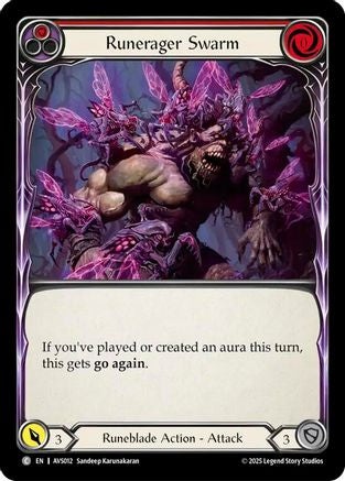 Runerager Swarm (Red) (AVS012) - Armory Deck: Legends Viserai