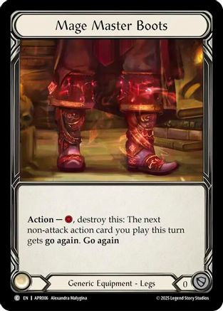 Mage Master Boots (APR006) - Armory Deck: Legends Prism