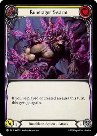 Runerager Swarm (Yellow) (AVS021) - Armory Deck: Legends Viserai