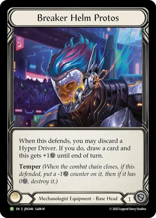 Breaker Helm Protos - JDG046 Cold Foil