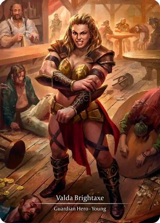 Valda Brightaxe (Marvel) (MPG002) - Mastery Pack Guardian Cold Foil