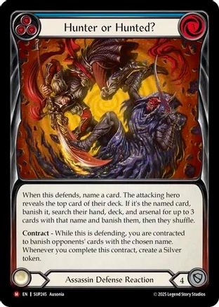 Hunter or Hunted? (SUP245) - Super Slam Rainbow Foil