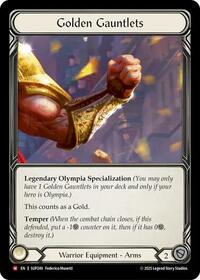 Golden Gauntlets