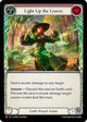 Light Up the Leaves (Red) (SUP264)  Rainbow Foil