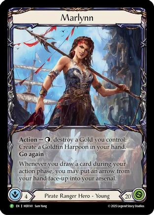 Marlynn - HER141 (HER141) - Flesh and Blood: Promo Cards Rainbow Foil