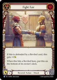 Fight Fair Rainbow Foil