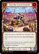 Turn the Crowd Grateful (Red) (SUP049)  Rainbow Foil