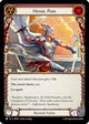 Heroic Pose (Red) (SUP057)  Rainbow Foil