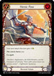 Heroic Pose (Yellow) (SUP058)  Rainbow Foil