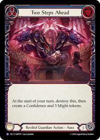 Two Steps Ahead Rainbow Foil