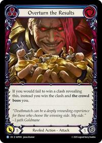 Overturn the Results Rainbow Foil