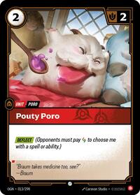 Pouty Poro Rainbow Foil