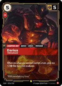 Darius Trifarian Alternate Art
