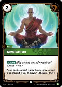 Meditation Rainbow Foil