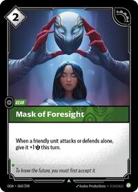 Mask of Foresight