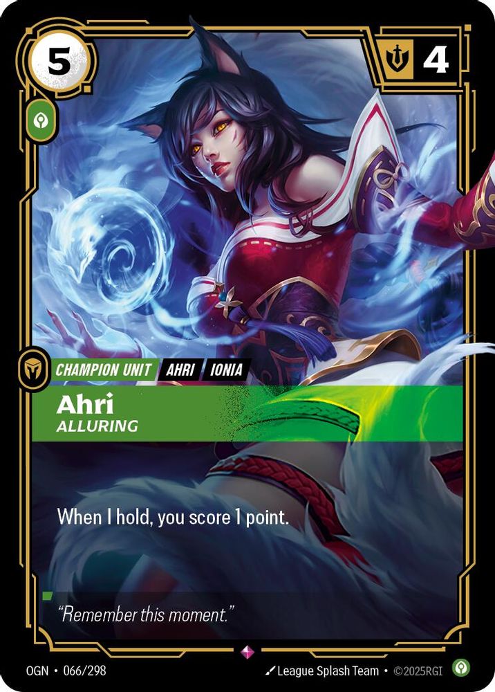 Ahri Alluring