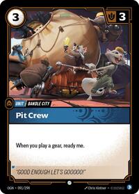 Pit Crew Rainbow Foil