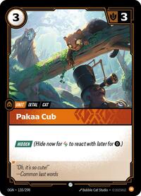 Pakaa Cub Rainbow Foil