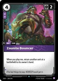 Zaunite Bouncer Rainbow Foil