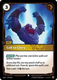 Call to Glory Rainbow Foil