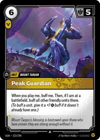 Peak Guardian Rainbow Foil