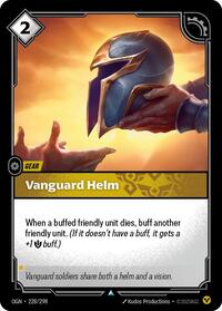Vanguard Helm Rainbow Foil